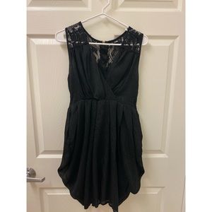 H&M lace black dress
